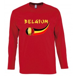 T-shirt Belgique manches...
