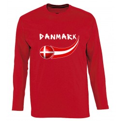 T-shirt Danemark manches...