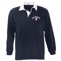 Polo France manches longues